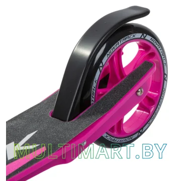 Самокат Novatrack Polis PlasticNF 200PNF.POLIS.PN9 (черный/розовый, 2019) картинка 5